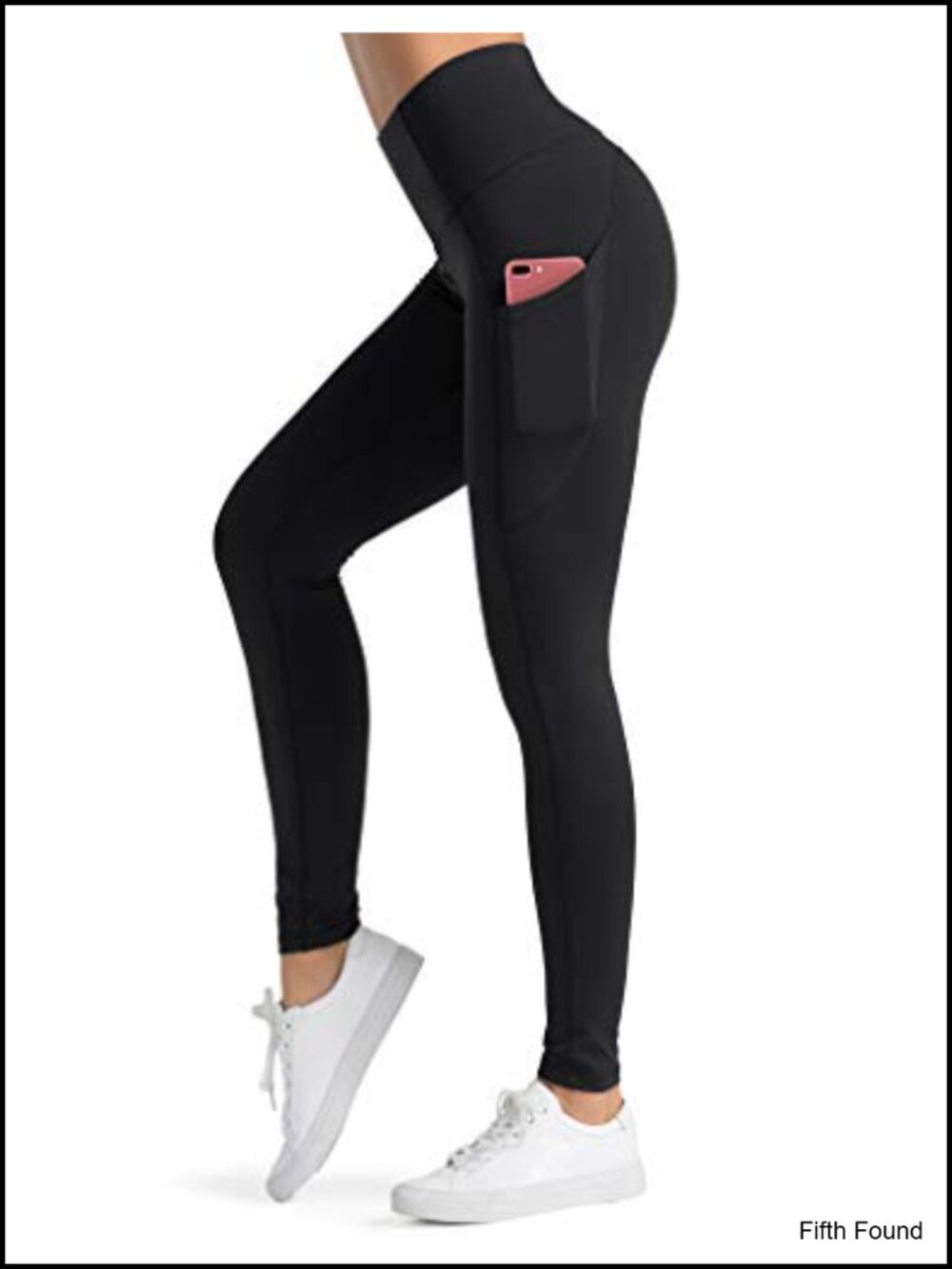 High Waisted Yoga Leggings with Pockets Tummy Control Workout Pants